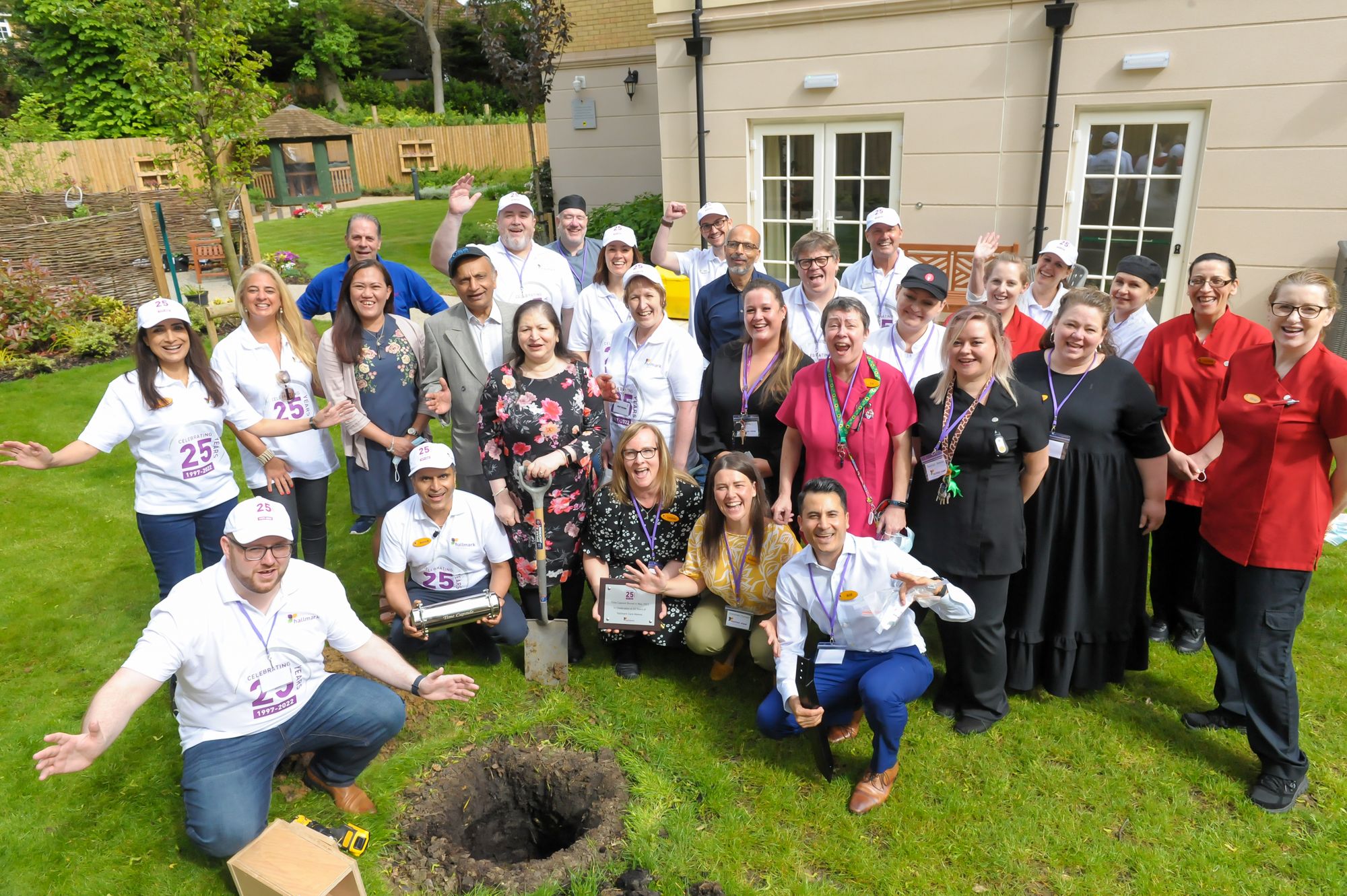 Hutton care home marks 25th anniversary with time capsule