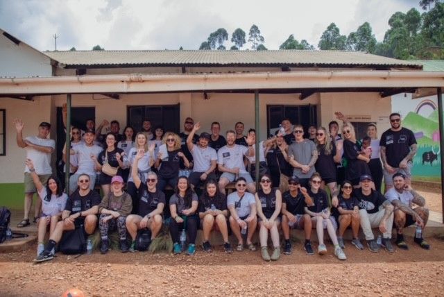 Northamptonshire site manager uses building skills to help children in Uganda