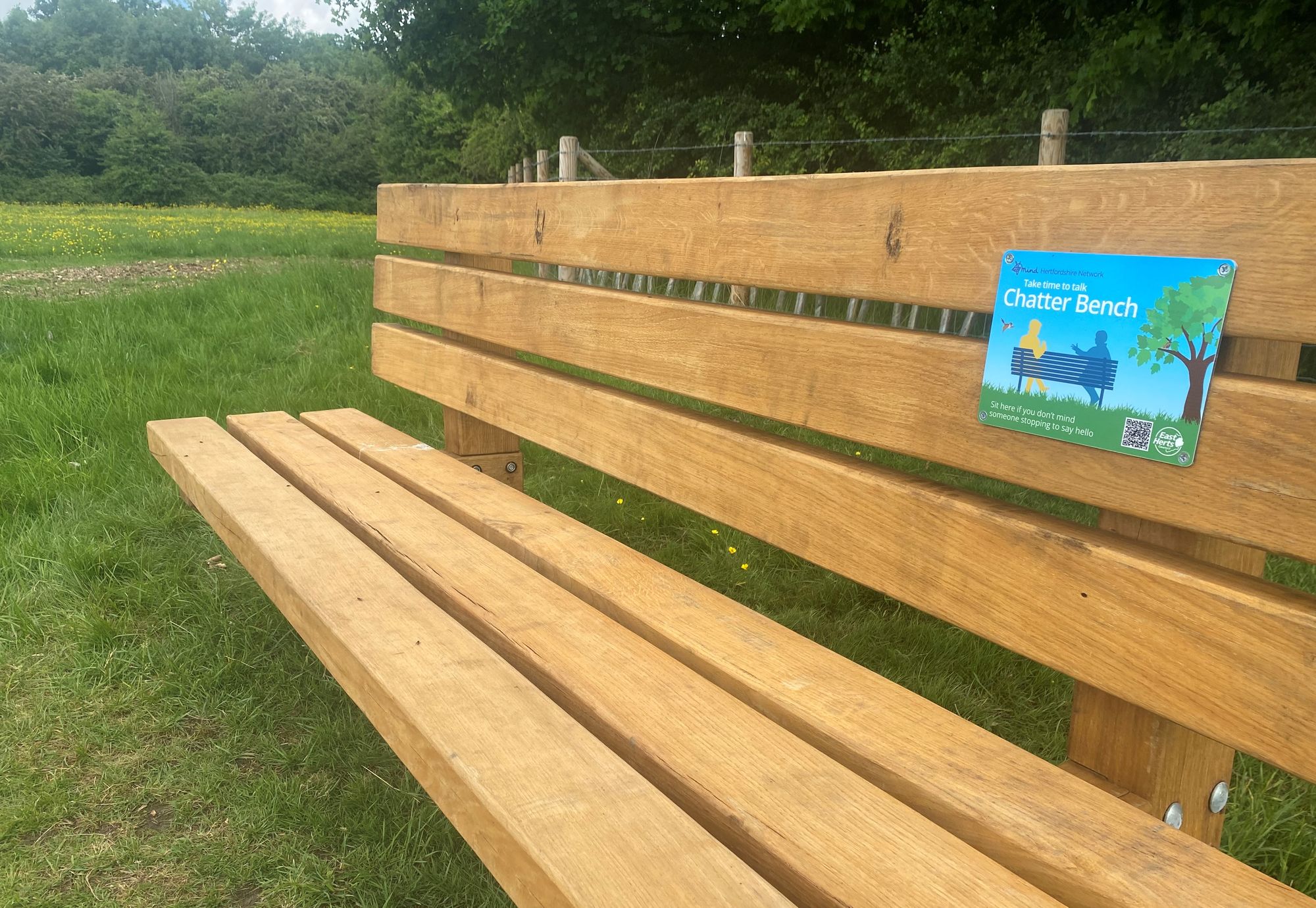 East Herts introduces ‘chatter benches’ to support mental health