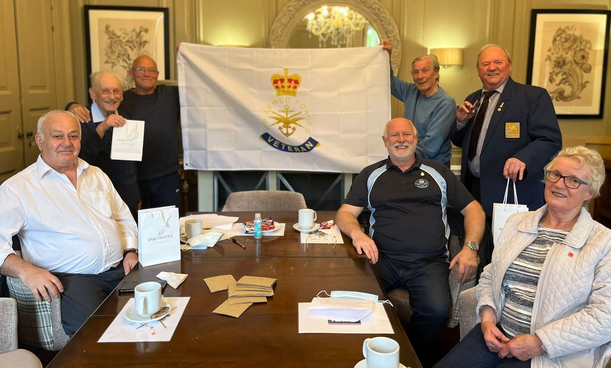Southgate care home hosts important veterans event