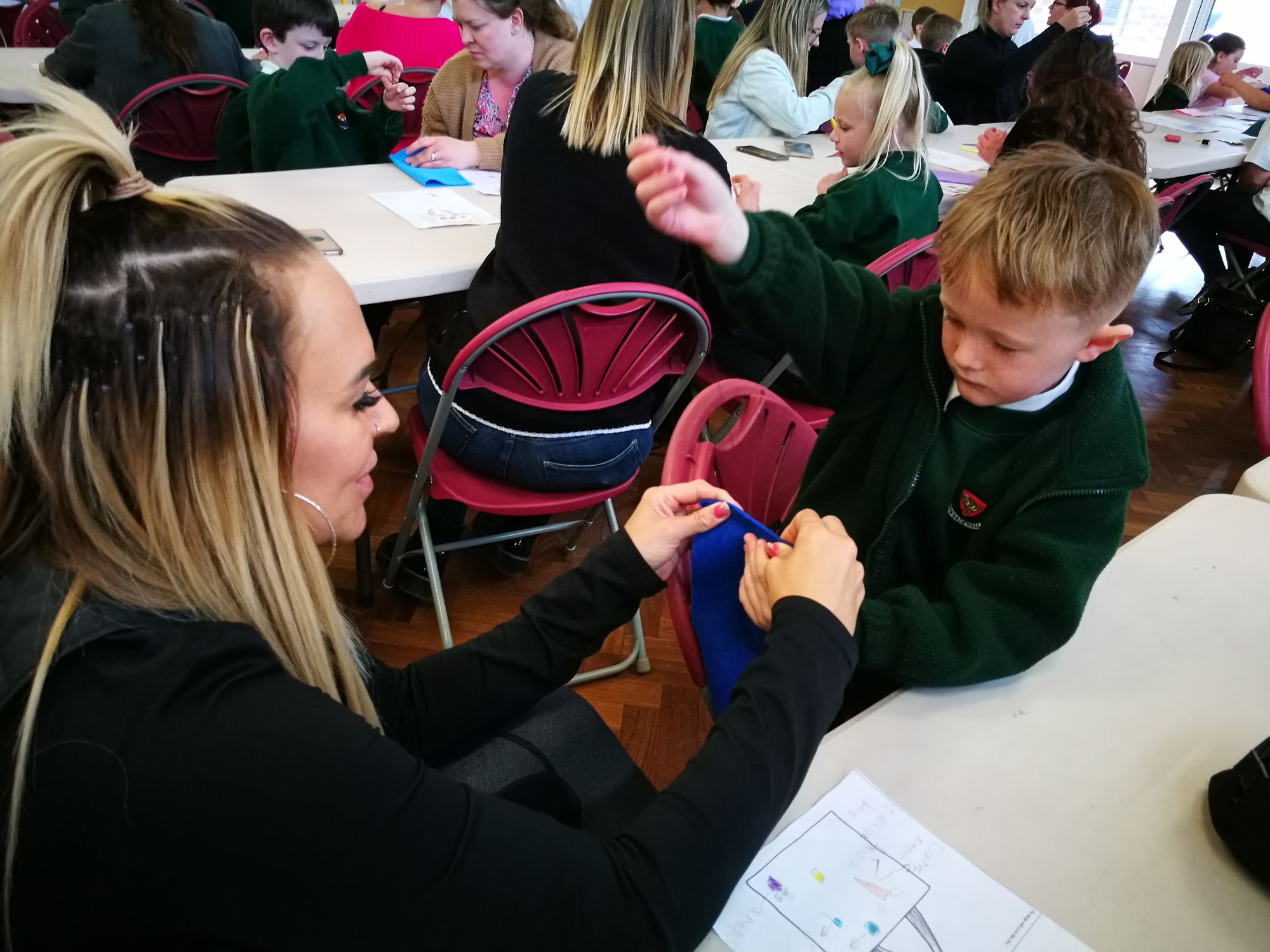 Southend-on-Sea primary school brings families together for an exciting design project