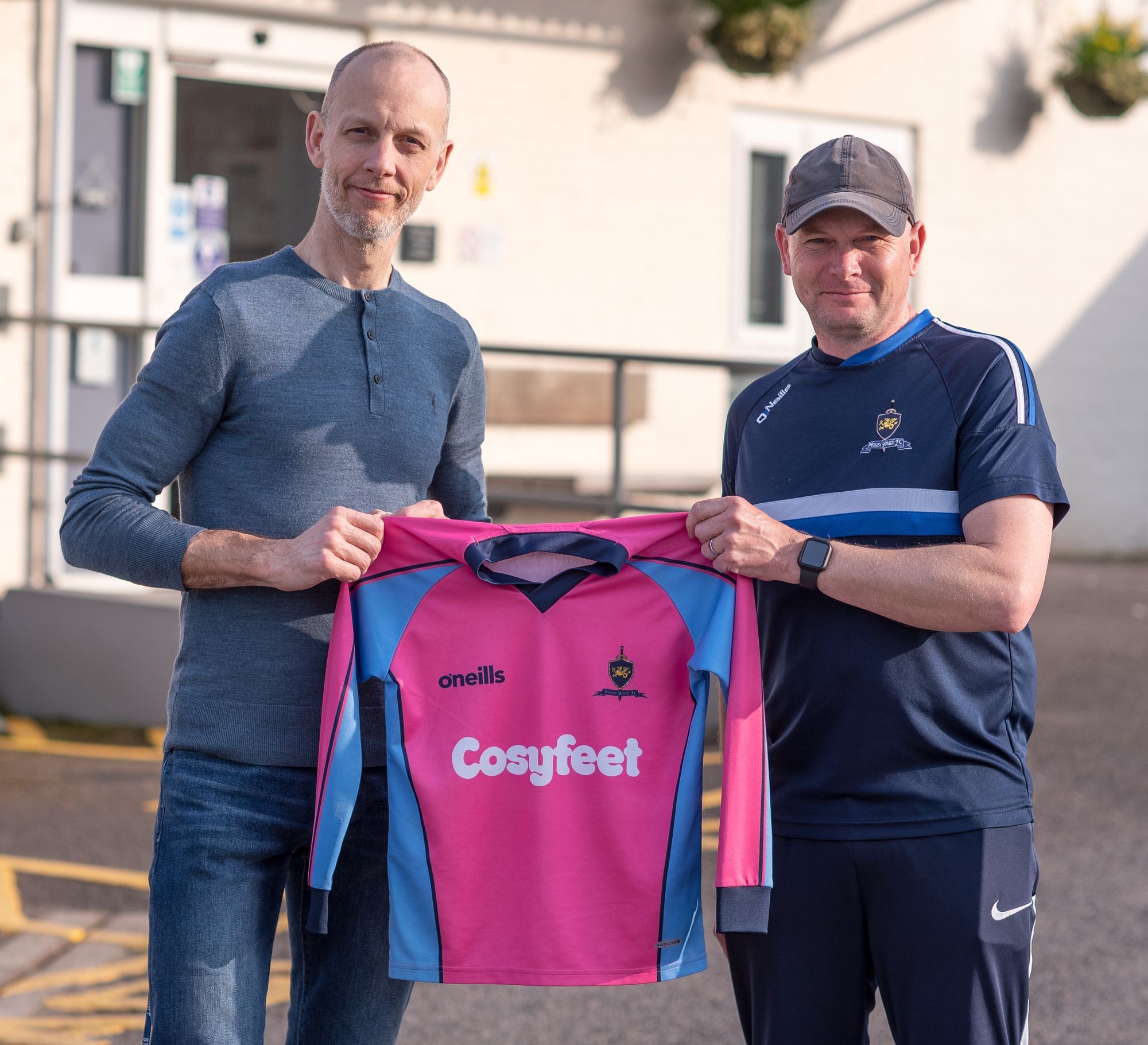 U10s football club receives sponsorship from Street-based shoemaker