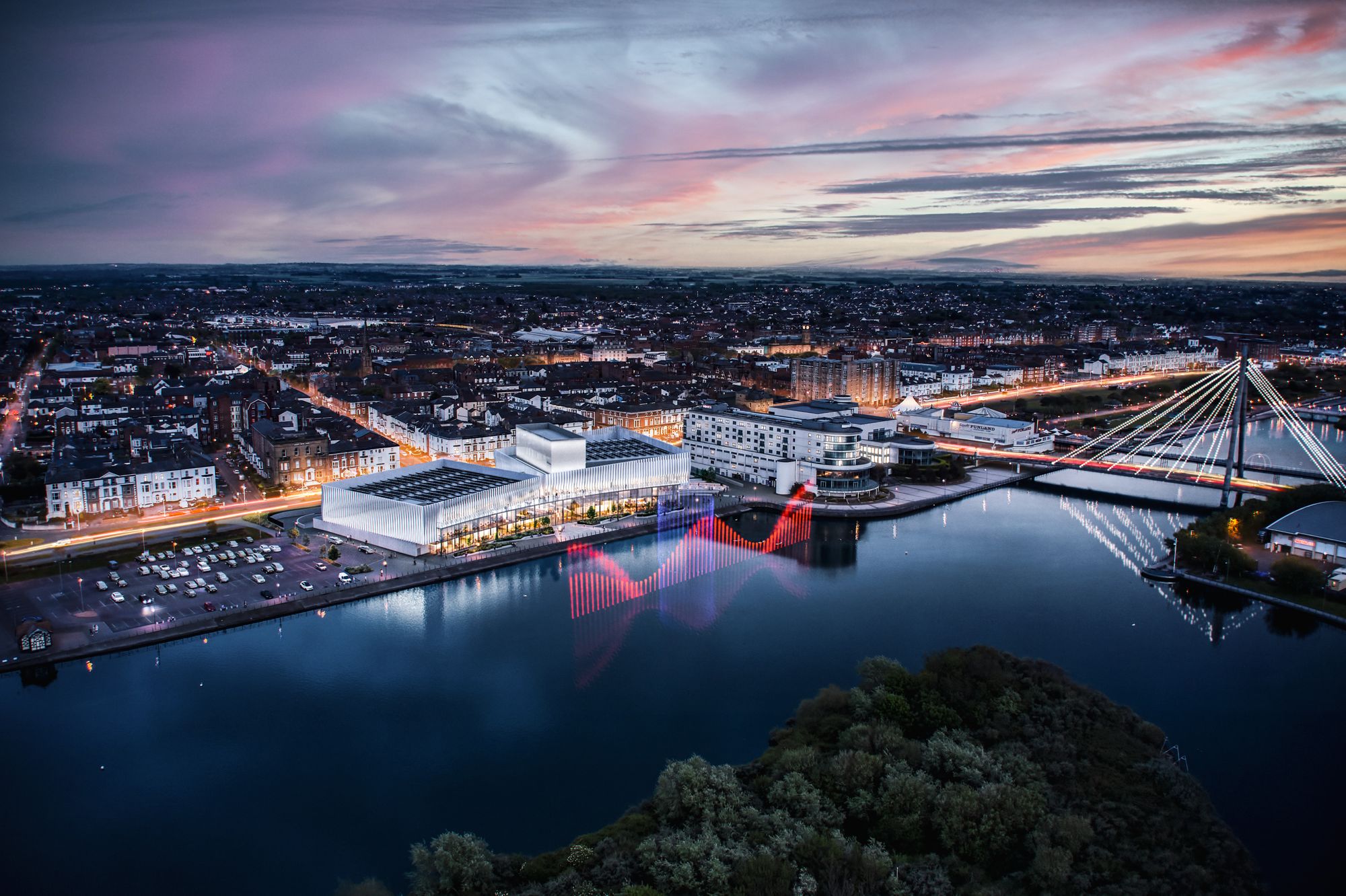 Anticipated plans for the Southport Marine Lake Events Centre revealed for public consultation