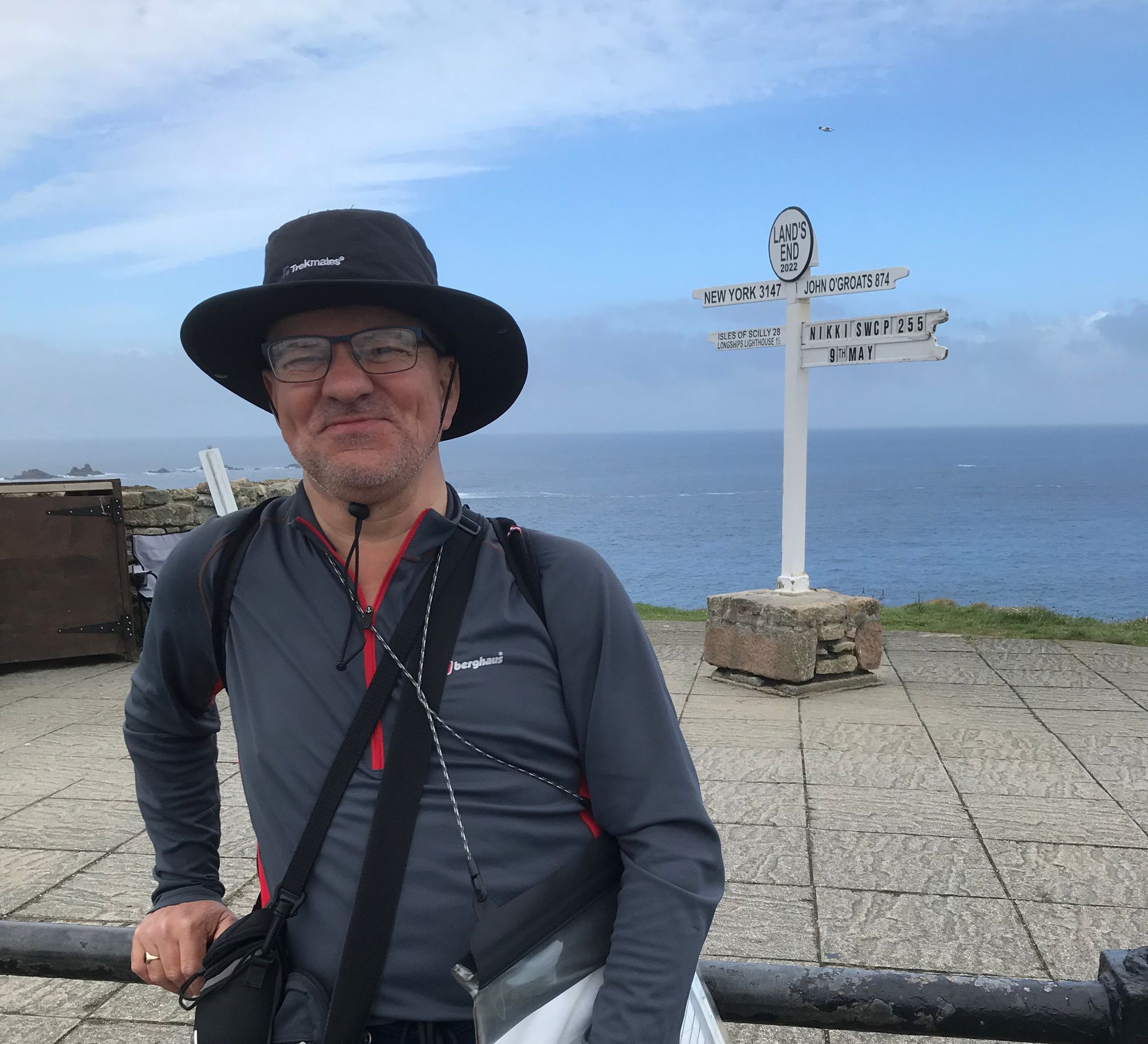 Man takes on 1,109 mile walk for Stafford charity