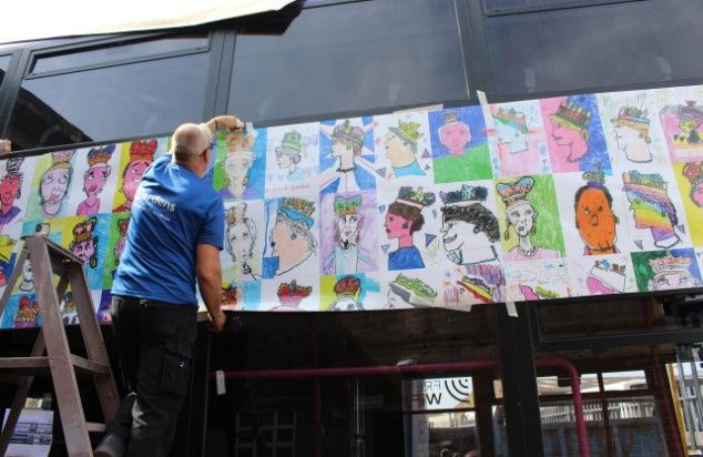 Jubilee Bus is ready to ride thanks to Colchester school children