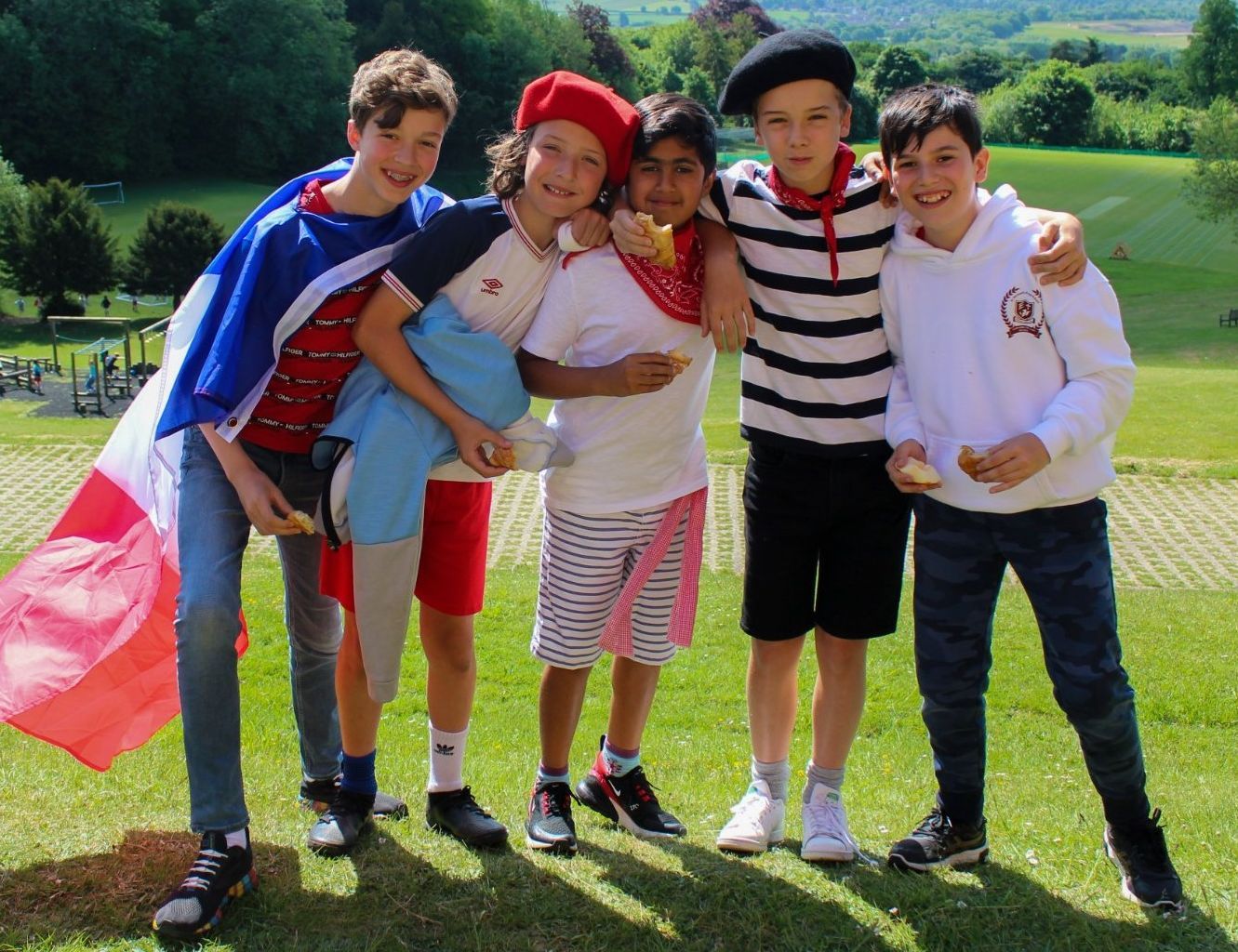 Fun-filled French day at Otford prep school