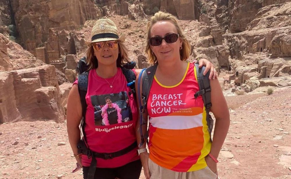 Kent fundraisers' epic trek to one of the Seven Wonders of the World