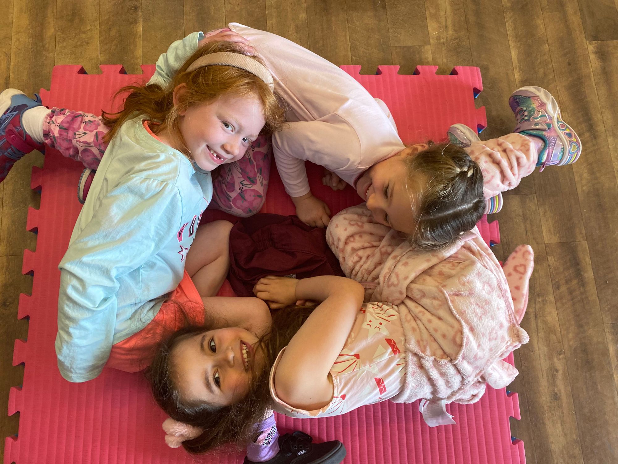 Pupils in pyjamas at Tunbridge Wells prep school