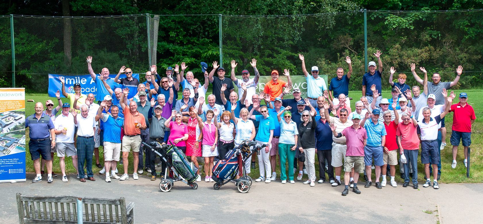 Golfers sink their putts in aid of Offham based charity