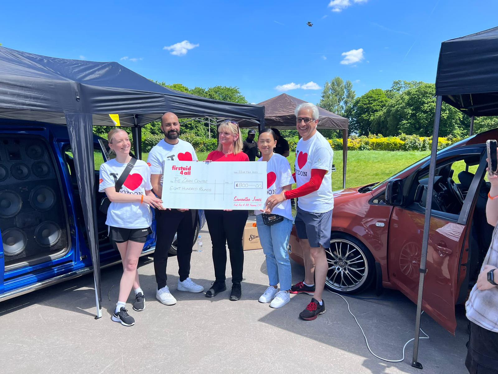 Croydon community come together to fundraise in memory Zaian