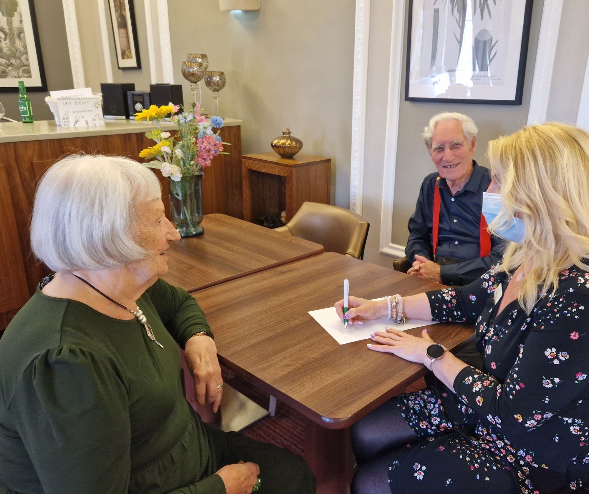 Southgate care home delighted to receive thank you from the Queen