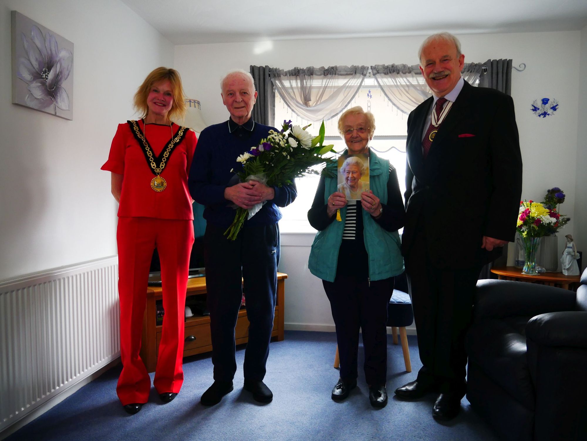 Hurlford couple celebrate 65 years of marriage