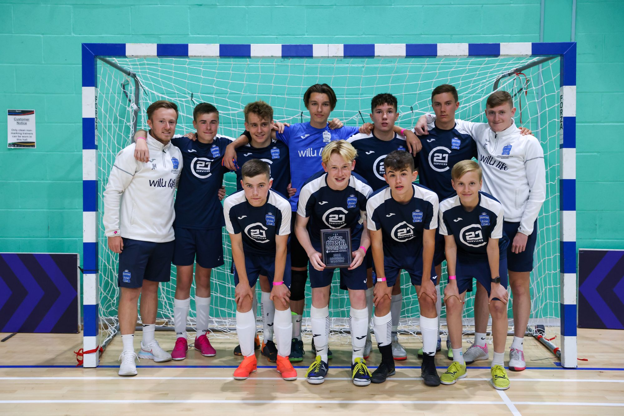 Braintree Futsal youth team qualifies for national finals