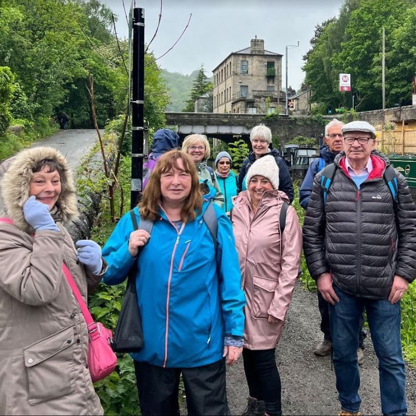 Rochdale walking group complete second stage of 35-mile canal challenge
