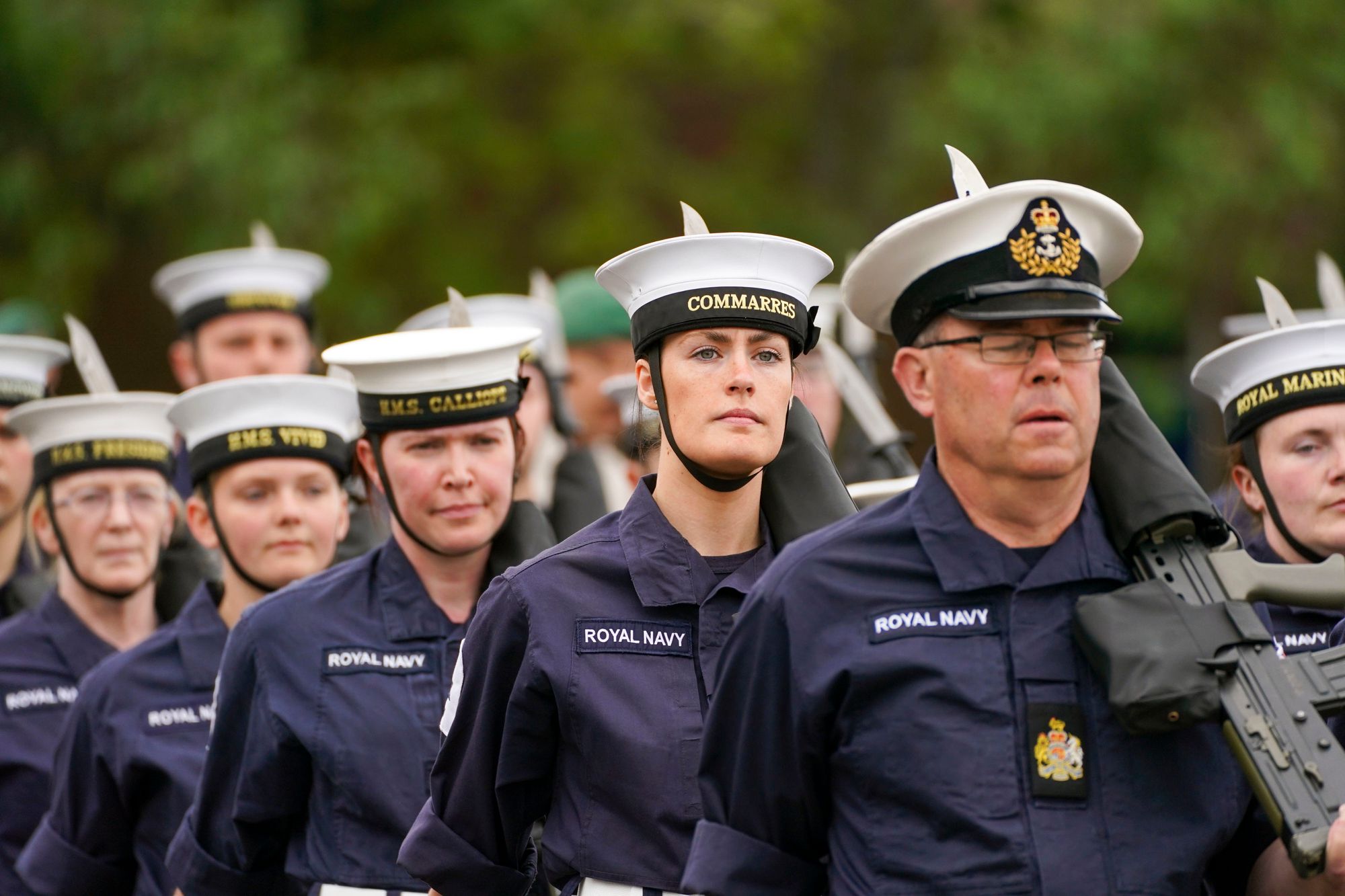 Sailors and marines ‘proud’ to play part in Platinum Jubilee pageant