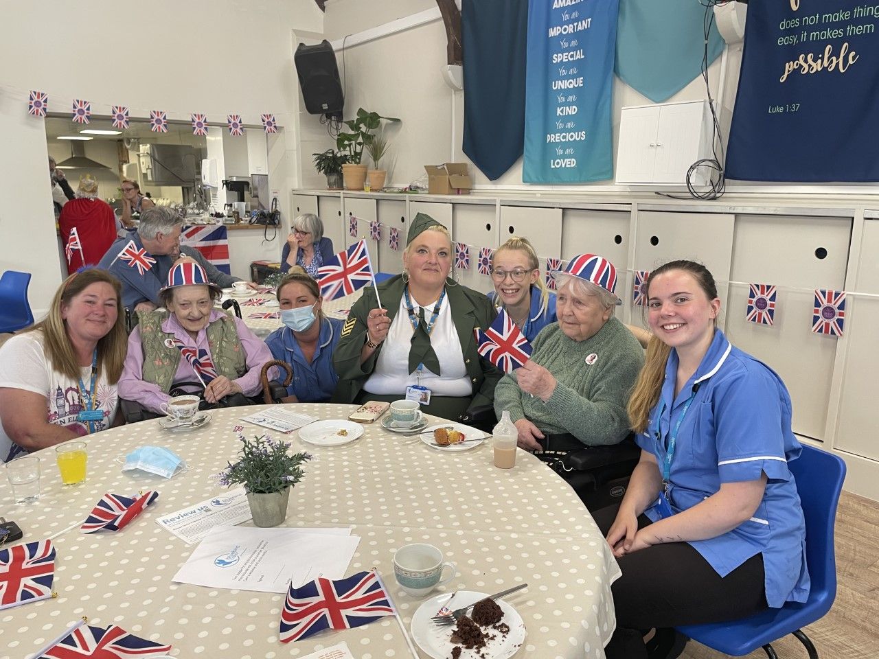 Bluebird Care South Gloucestershire marks Queen's Platinum Jubilee with a tea party