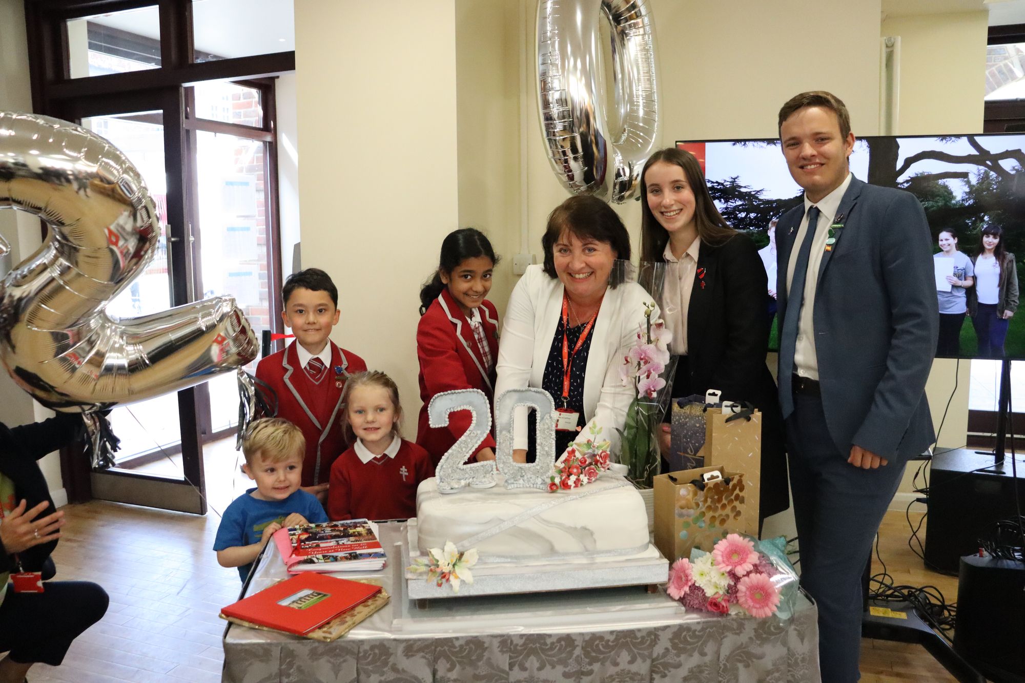 Chelmsford principal celebrates 20 years at New Hall School