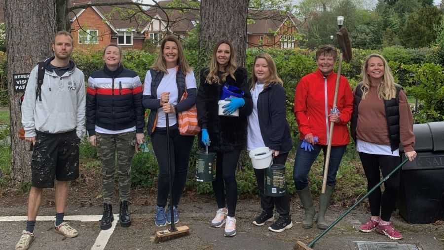 Farnborough Business Park gives back to local charity