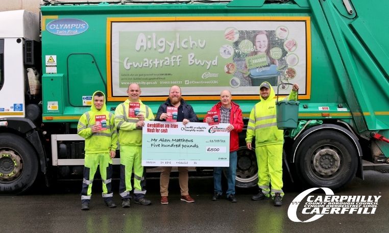Caerphilly's second Mash for cash winner announced