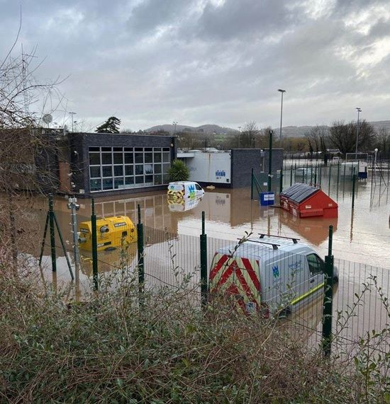 Flood defence upgrades completed at Mayhill Water Treatment Works in Monmouth