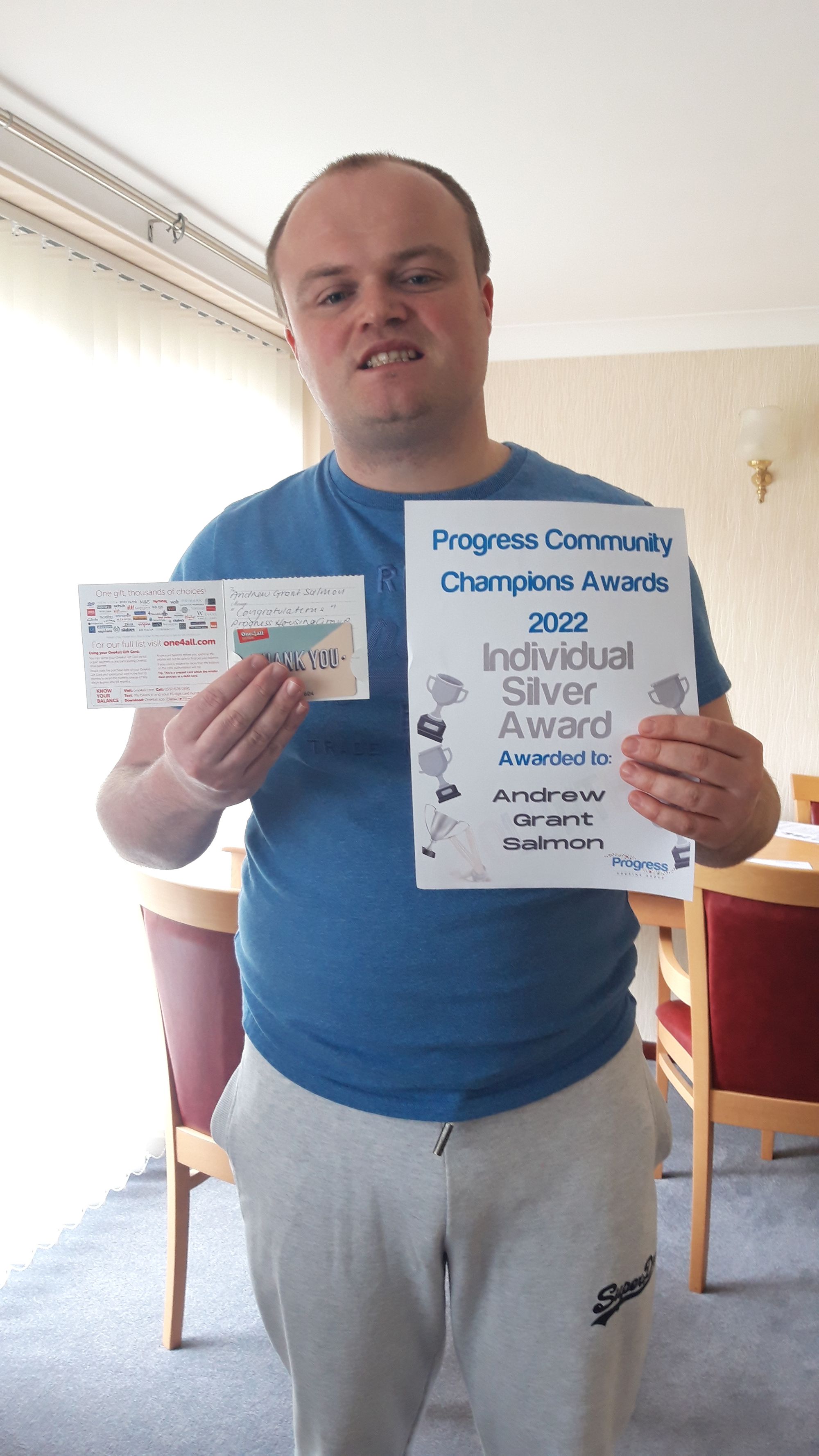 Worsley man wins community award for his volunteer work