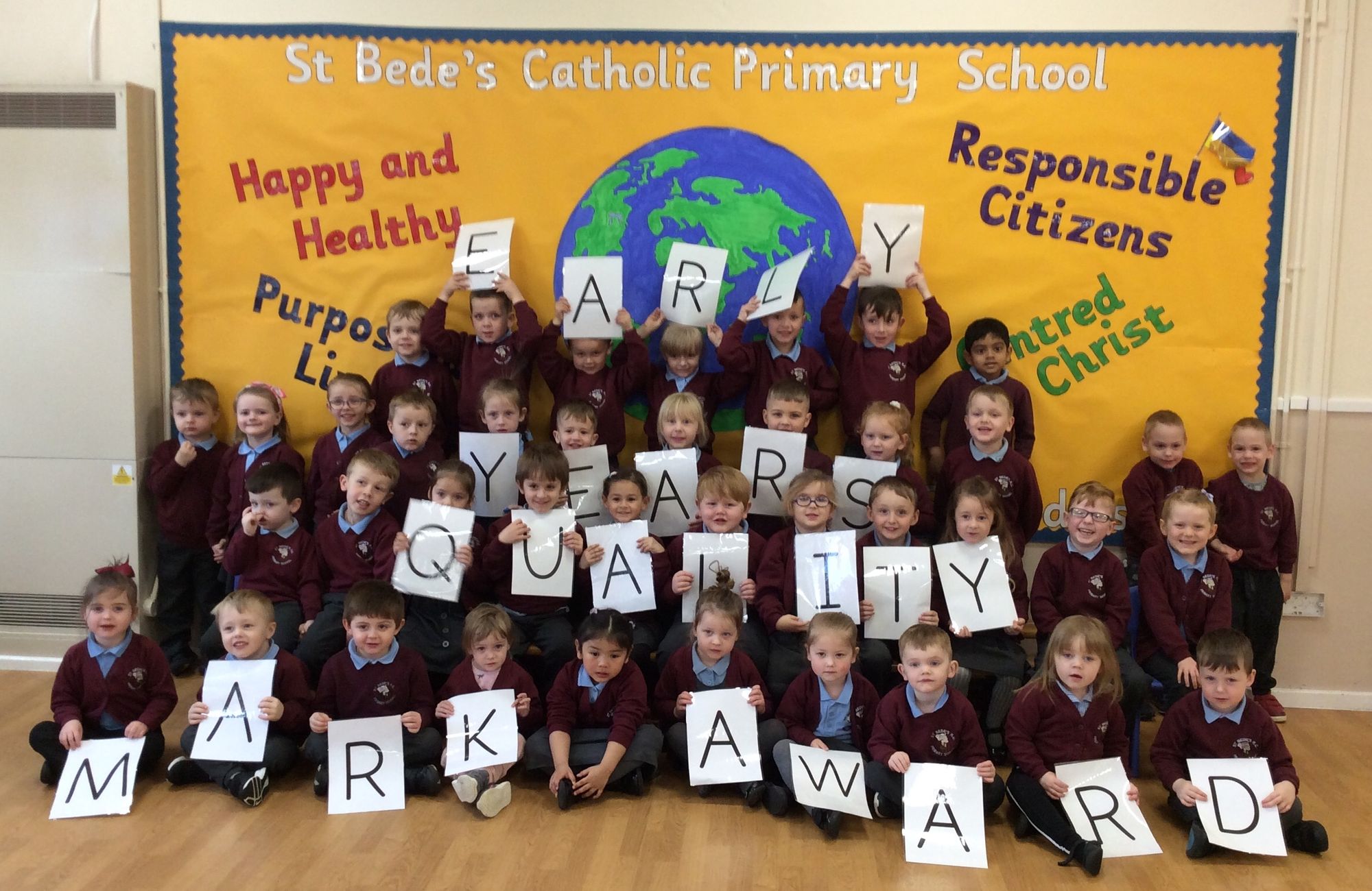 Jarrow primary school awarded Quality Mark