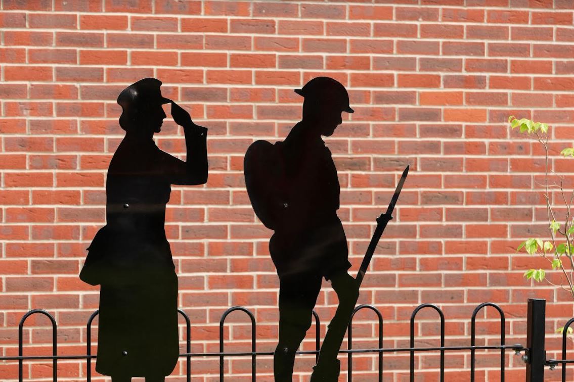 'Women in War' figures installed at housing developments in Northamptonshire