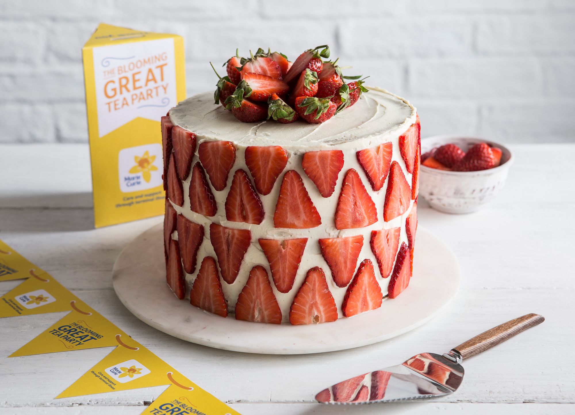 Host a 'Blooming Great Tea Party' this June and July to raise funds for Marie Curie