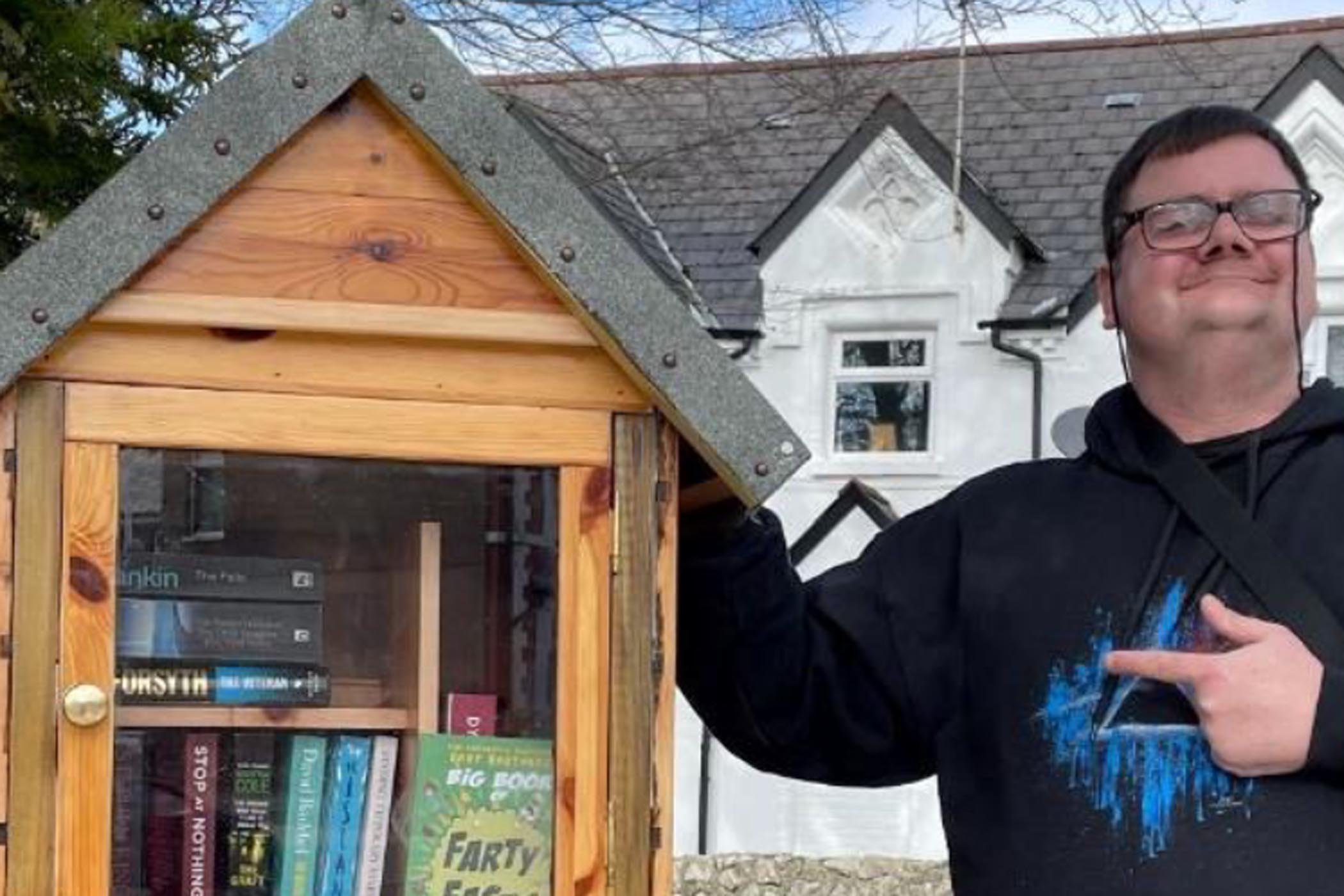 Barry care home creates a community pop-up library