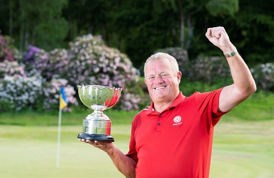 Golf: Emotional Foster wins English Senior Men's Stroke Play