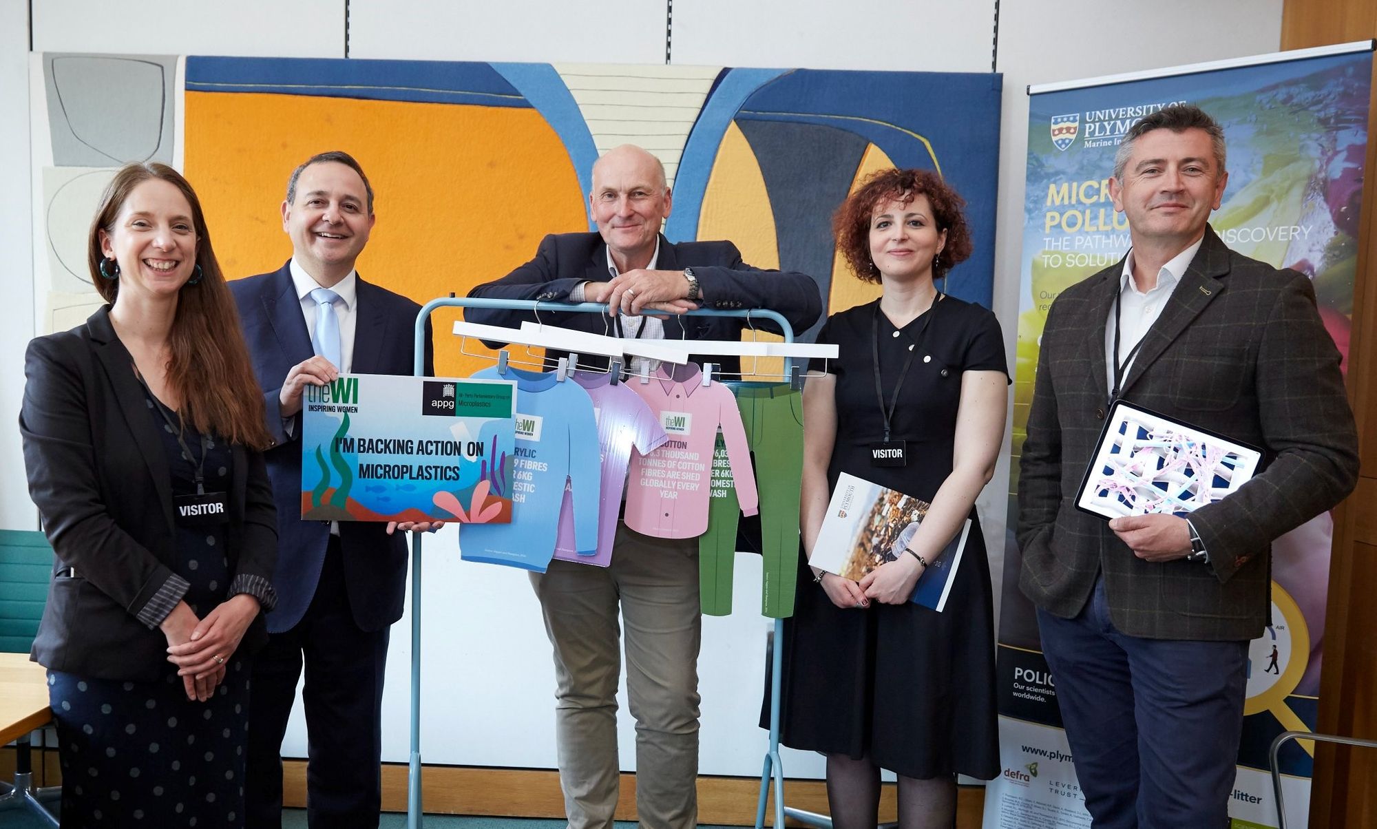 Leicestershire MP hosts textiles and environment event