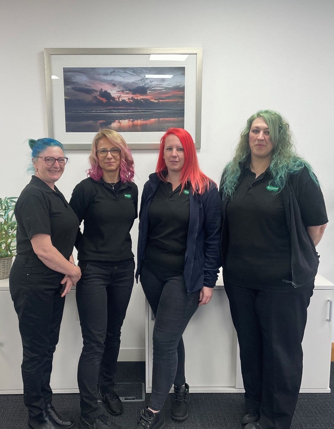 Optical assistants dye hair for Alzheimer's Society