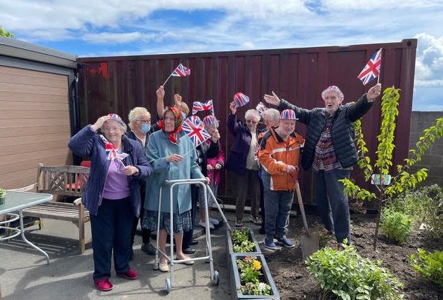 Spirits high as Durham care home residents mark Platinum Jubilee