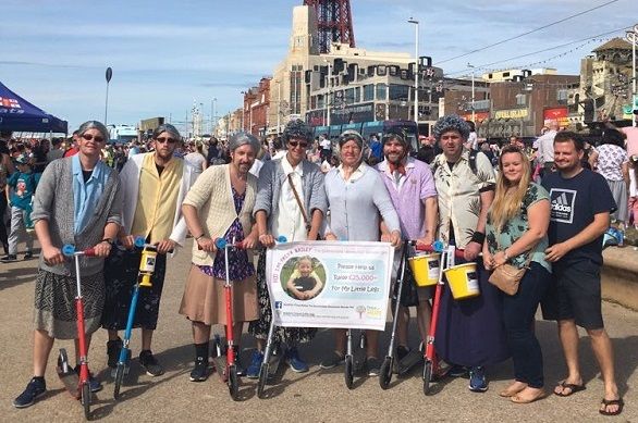 Blackpool or bust as 'Scooter Grannies' ride again
