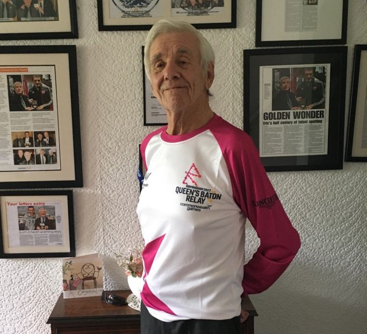 Eric Powell MBE to be Baton bearer when Birmingham 2022 Commonwealth baton comes to Middlesbrough