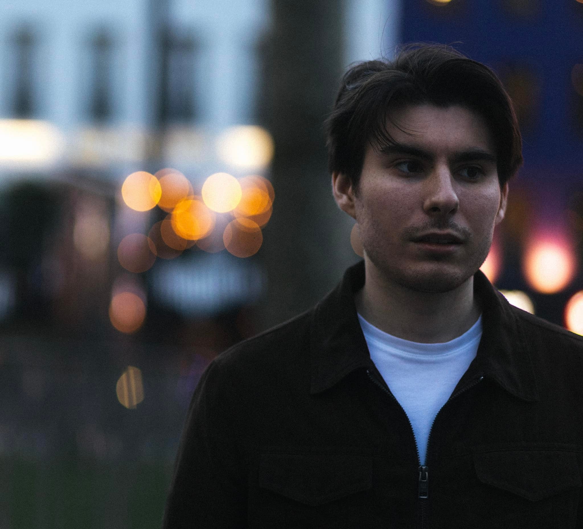 Rising star Connor Selby gets set for his gig in the garden