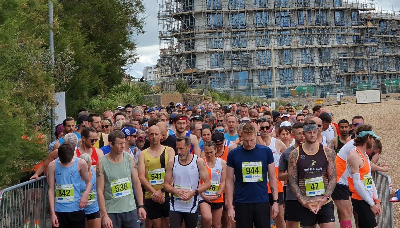 Record turnout for Folkestone Coastal 10k