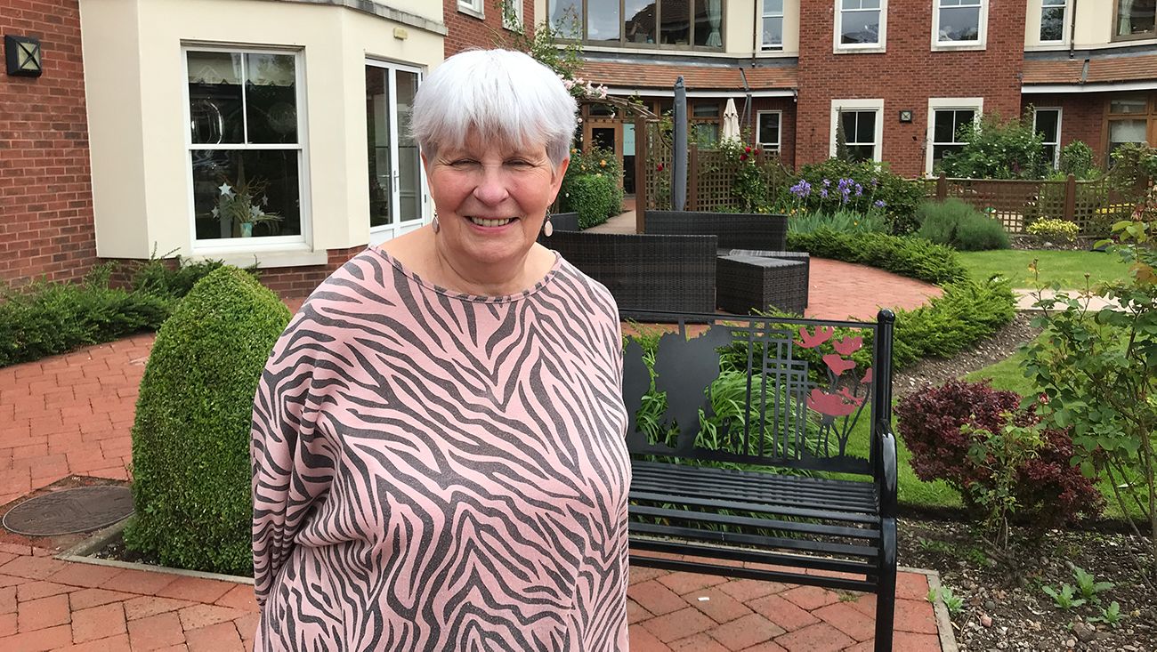 Solihull woman shares why she enjoys spending time with residents for Volunteers' Week