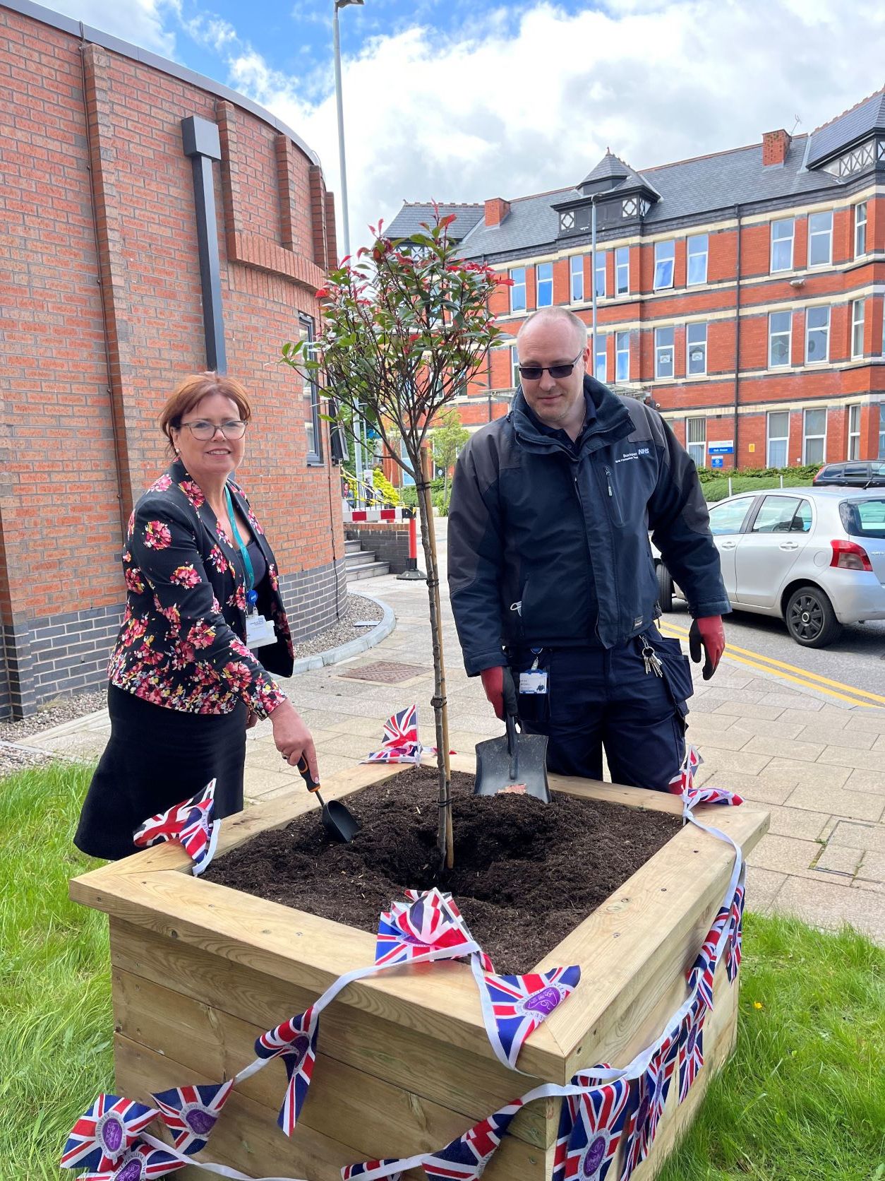 Platinum Jubilee celebrations at Stepping Hill Hospital