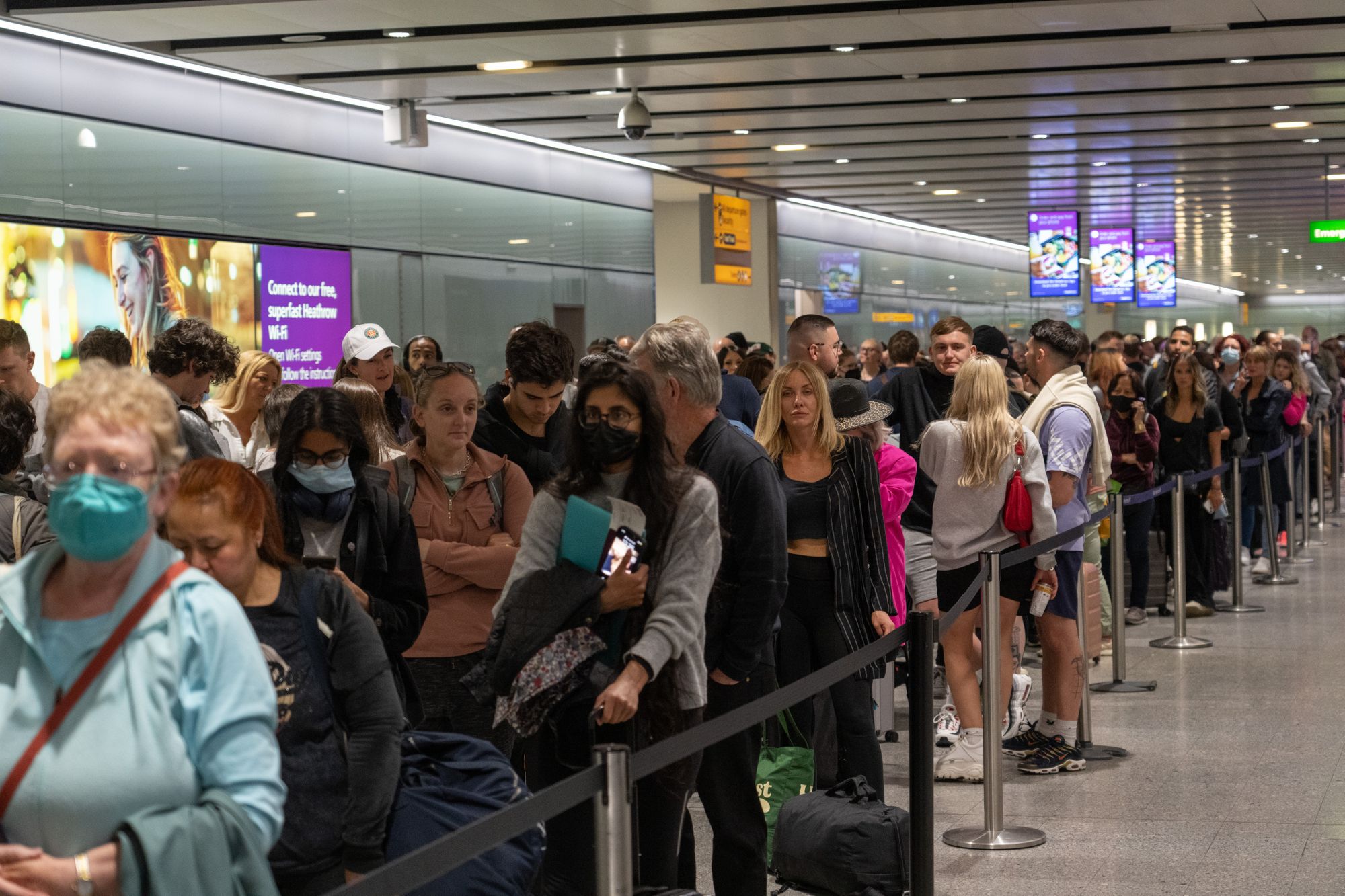 Searches for 'cancel my flight' at the highest point in a year