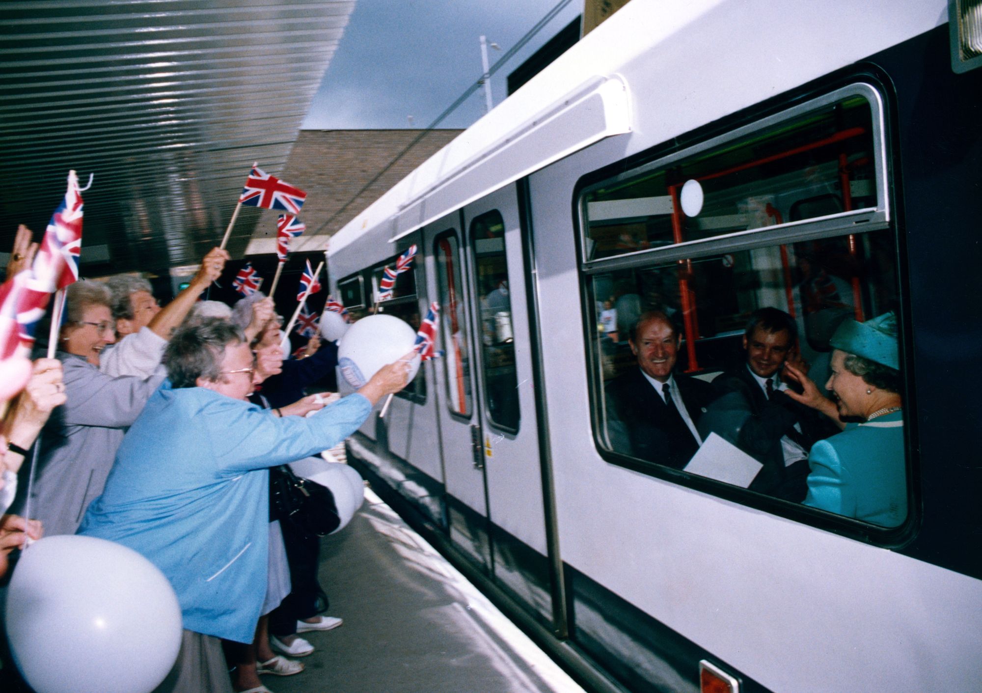 Nostalgia: The Queen in Manchester during her 70-year reign