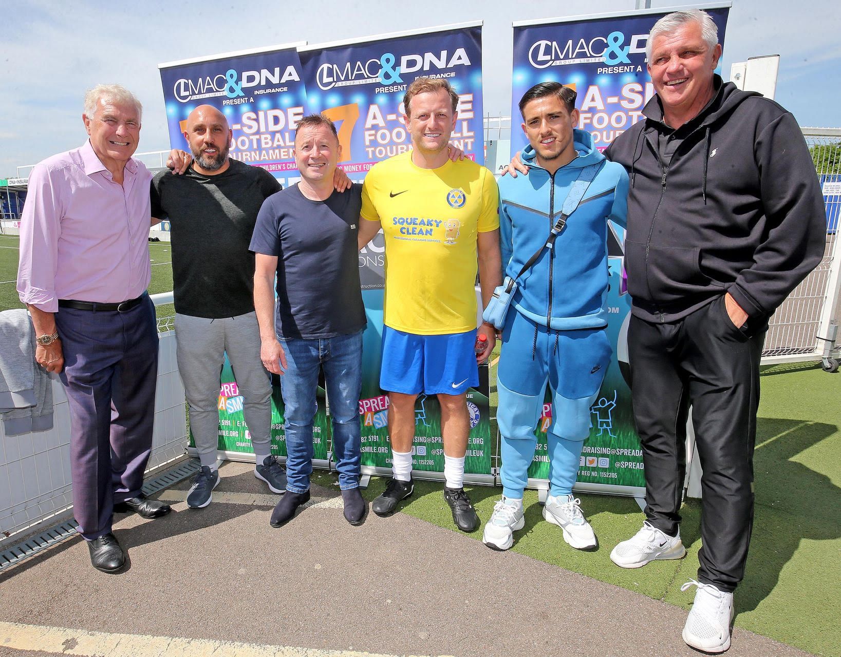 Billericay Town welcomes football legends for charity fundraiser