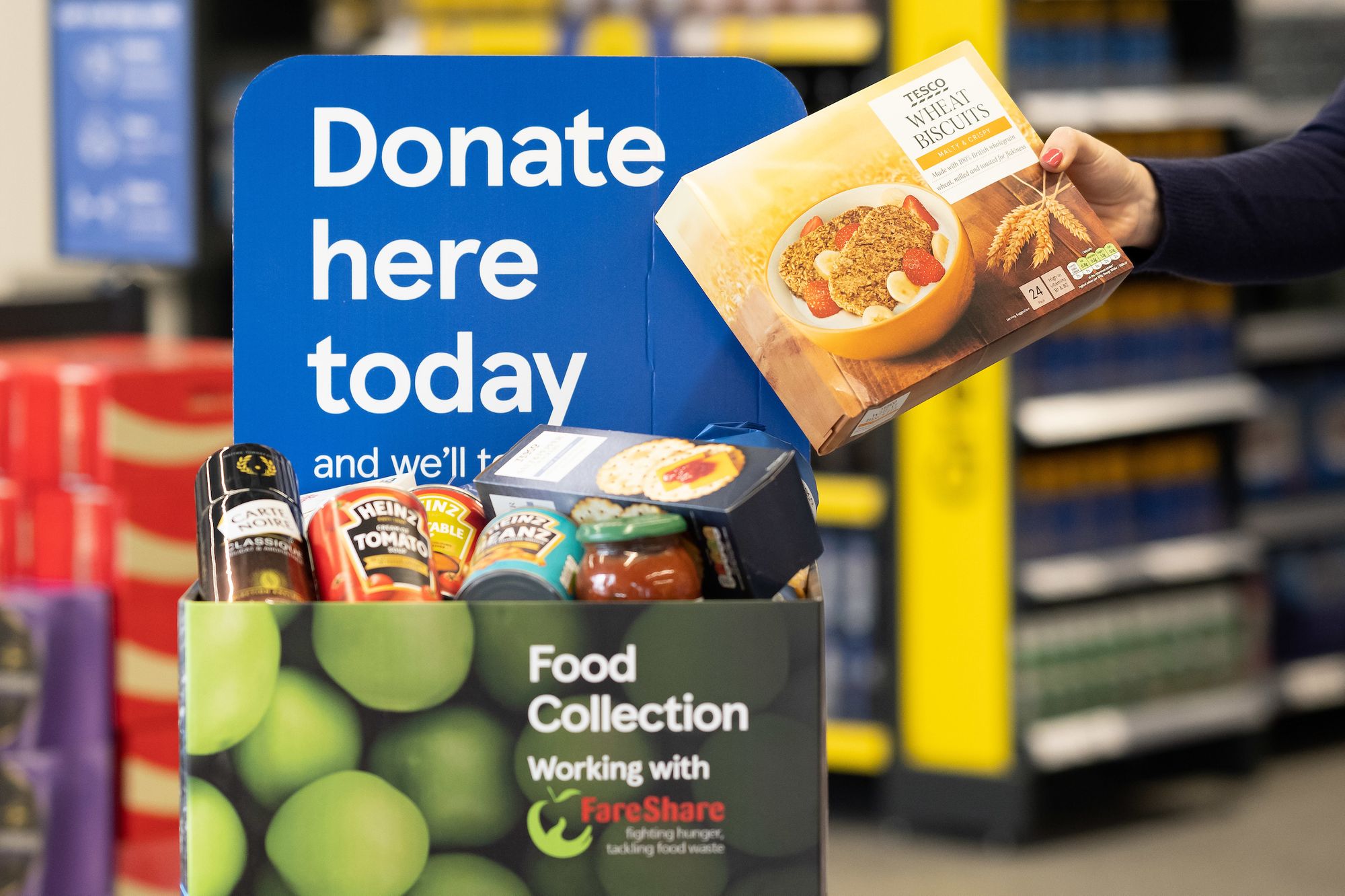 Volunteers in North Wales needed more than ever at milestone food donation weekend
