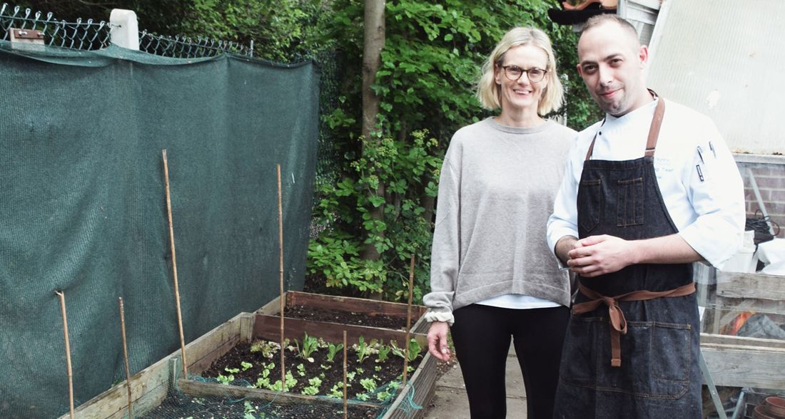 Ramsgate mum creates kitchen garden at Thanet hospice