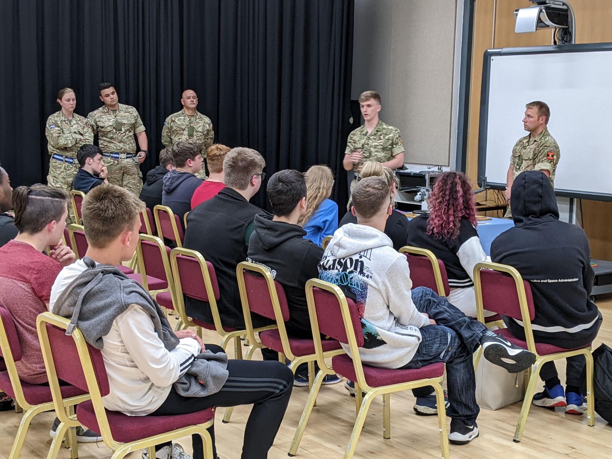 Newbury students inspired to reach new heights with Air Corps