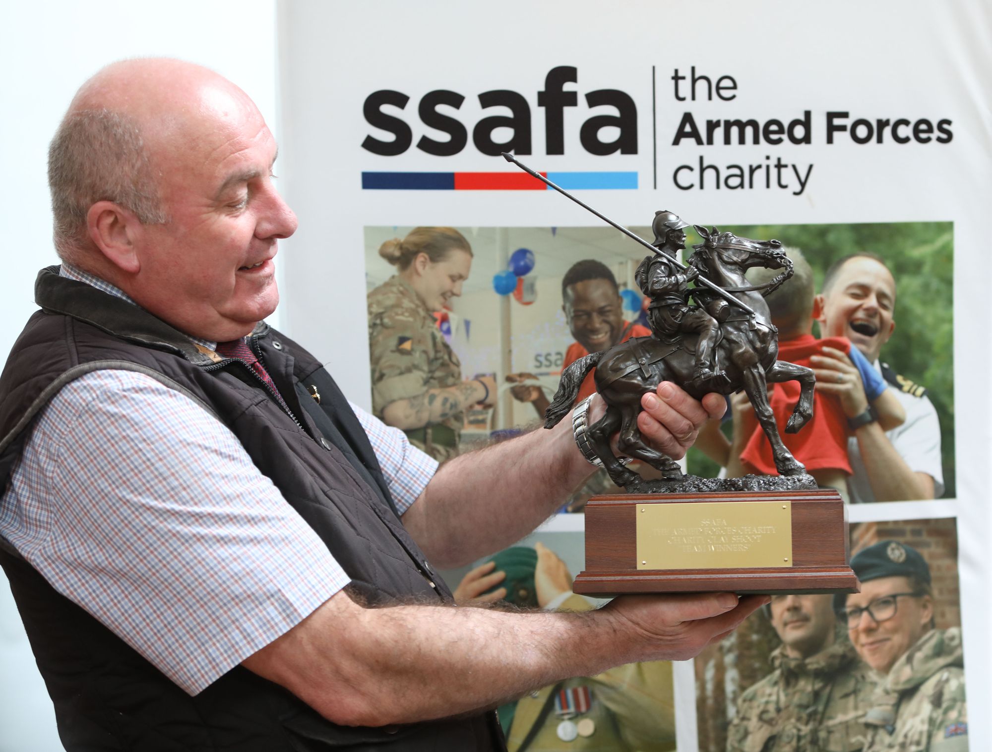 Selkirk clay pigeon shoot raises over £3,000 for armed forces charity