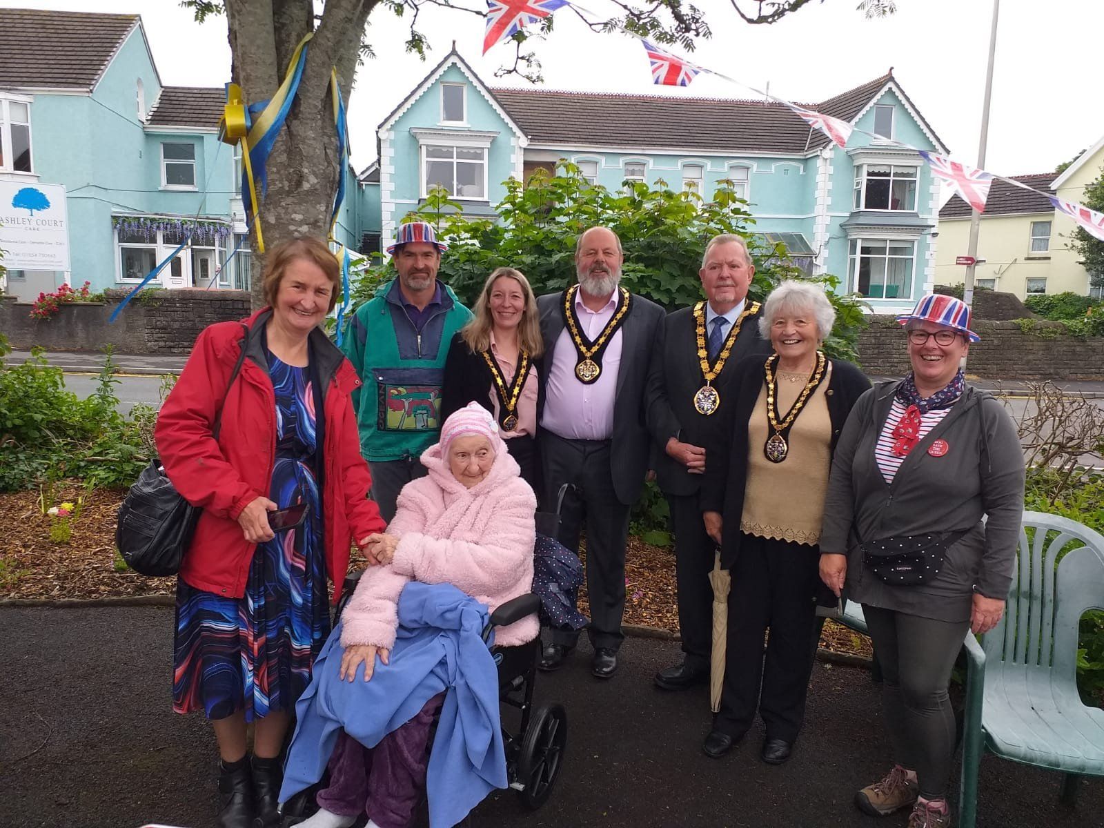 Llanelli Rose Garden holds Platinum Jubilee celebration party