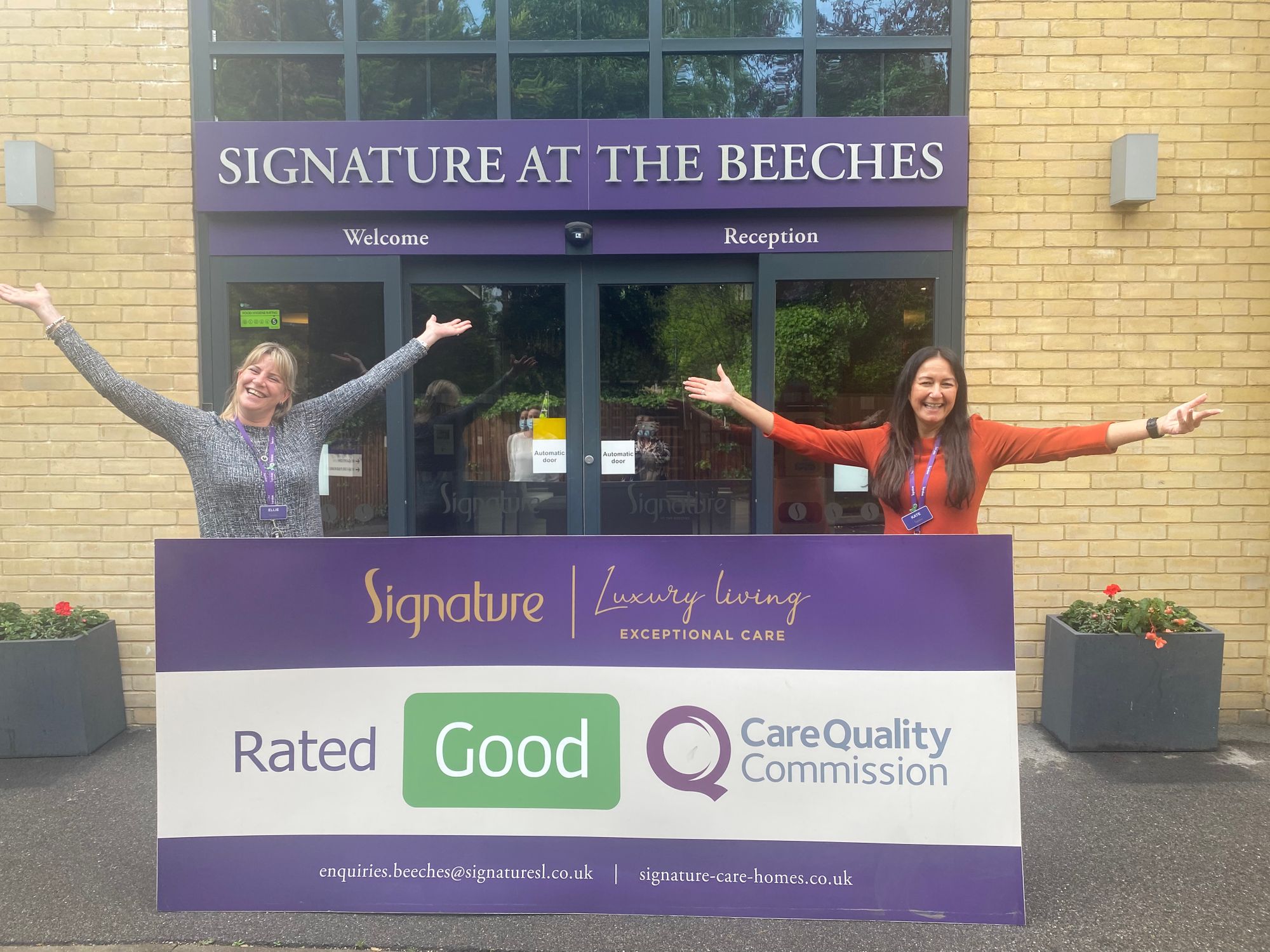 Brentwood care home praised by regulator