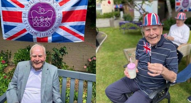 Purley care home residents enjoy Platinum Jubilee celebration fit for a queen