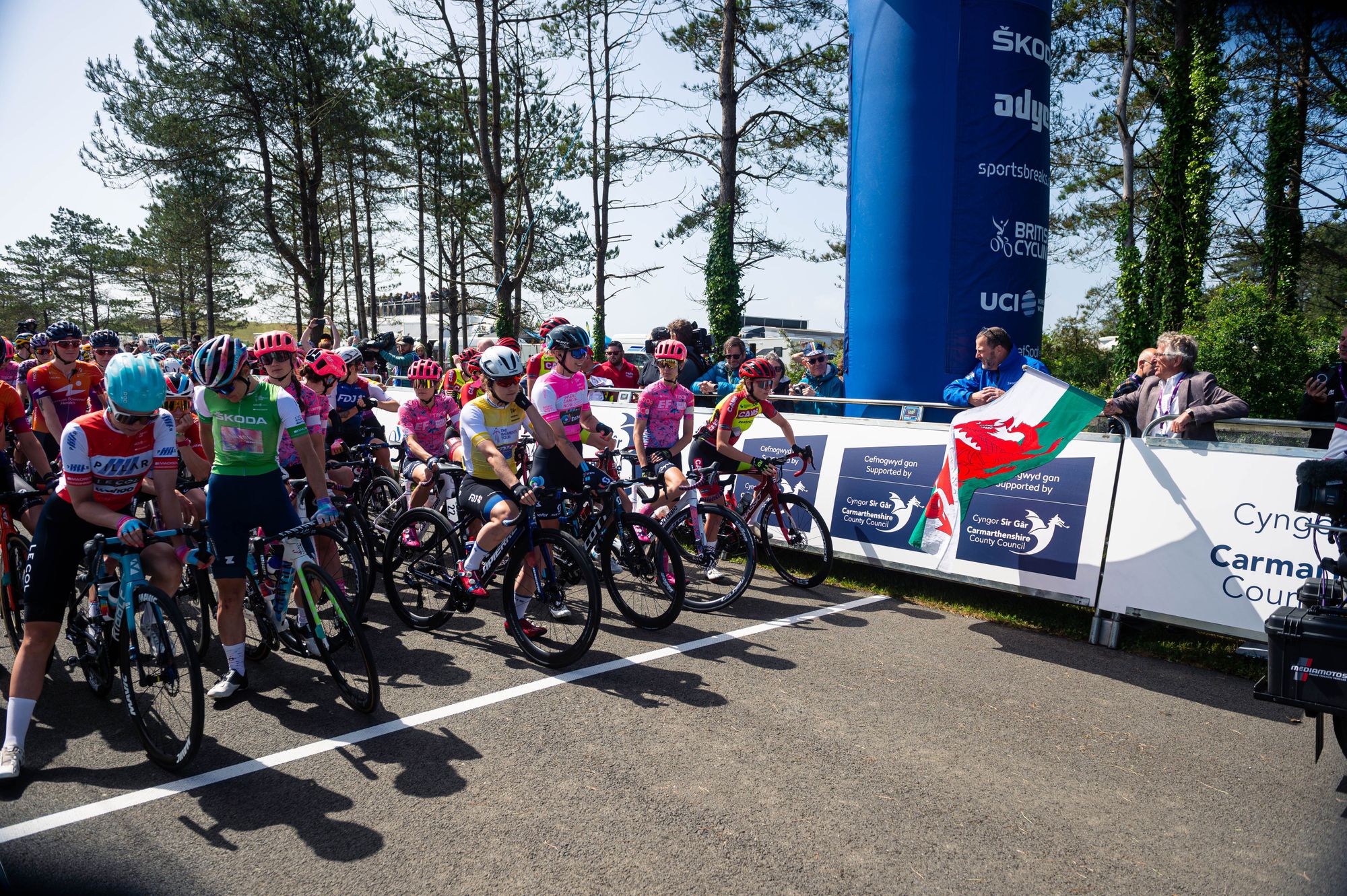Women’s Tour puts cycling spotlight on Carmarthenshire once again